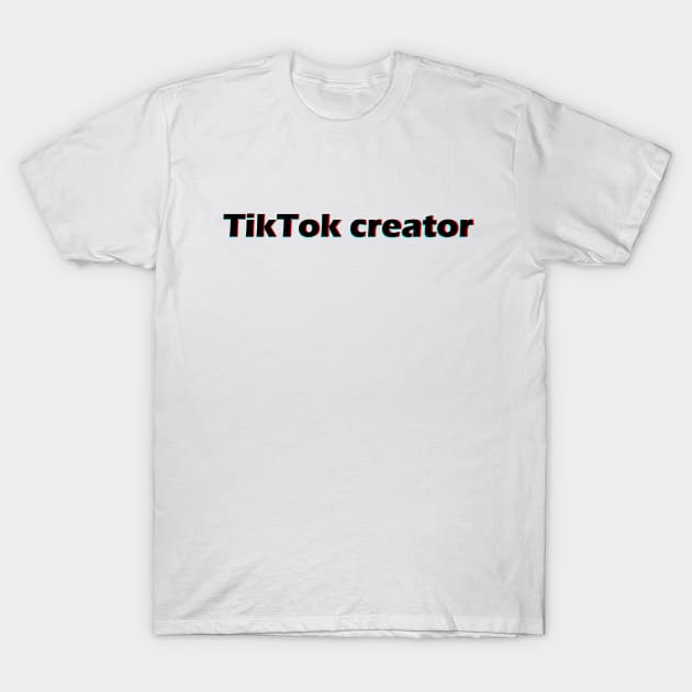 Tik tok print t shirt sales